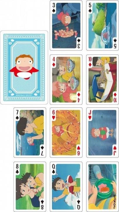 Produktbild GHIBLI - Ponyo sur la falaise - Jeu de cartes à jouer (54 cartes)