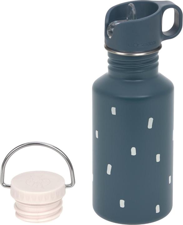 Produktbild Lässig Edelstahl Kinder Trinkflasche 500 ml - Happy Prints, Dunkelblau (0.50 l)