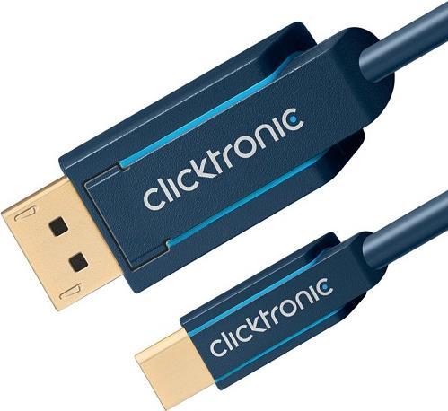 Produktbild clicktronic Mini DisplayPort Adapterkabel (1 m, DisplayPort)