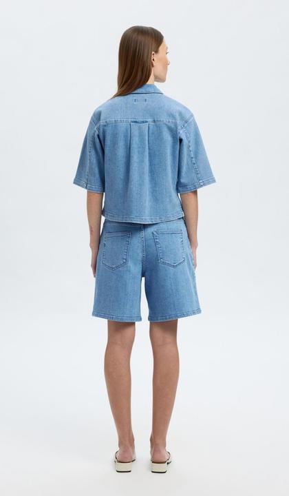 Immagine prodotto Selected Femme Denim Kurzarmhemd (40)