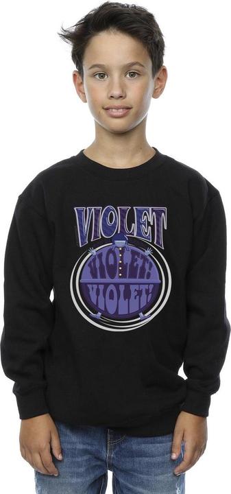 Image du produit Willy Wonka & the Chocolate Factory - Sweat VIOLET TURNING VIOLET - Garçon (128)