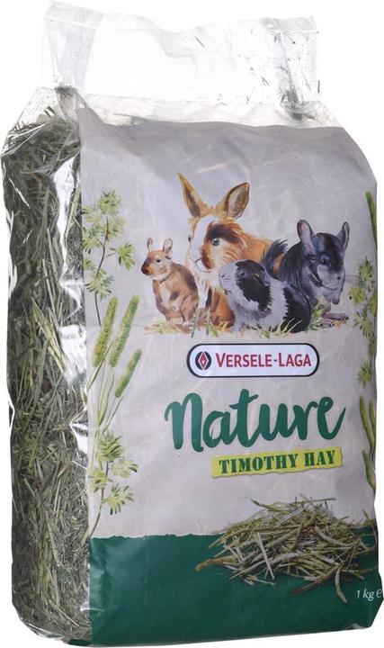 Immagine prodotto Versele Laga Timothy Hey - Fieno di fleolo per roditori e conigli - 1kg (1 kg, 1 x)