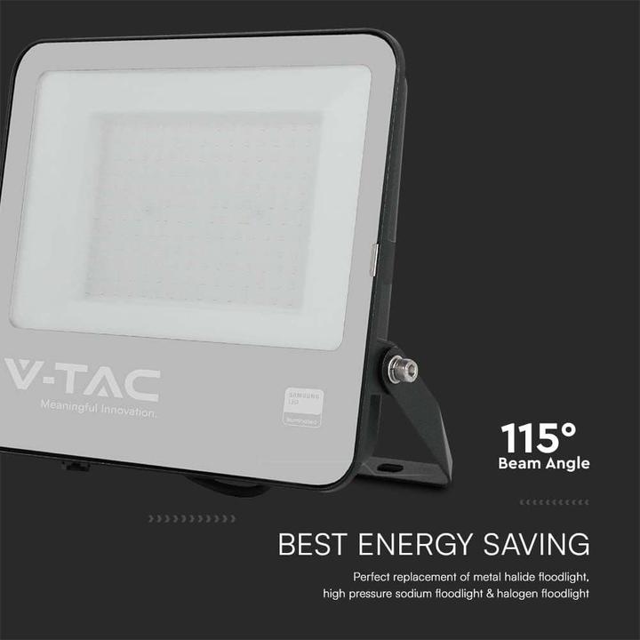 Produktbild V-TAC LED Bouwlamp 150W 6500K zwart - Slimline Pro - 9332045 (20250 lm, IP65)