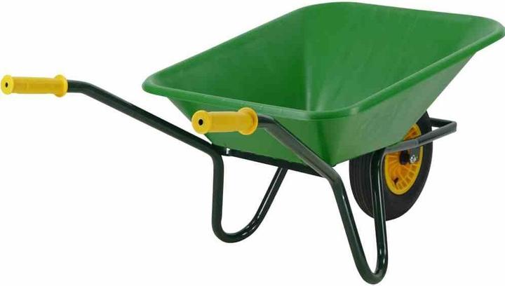Produktbild FORT Gartenkarre Gartenkarre aus PP in grün, 147x65x62 cm, Fassungsvermögen 90 l, Bereifung: luftbereift