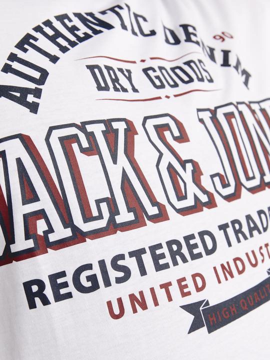 Image du produit Jack & Jones Jjelogo Tee Ss O-Neck 2 Col Aw24 S Pls (8XL)
