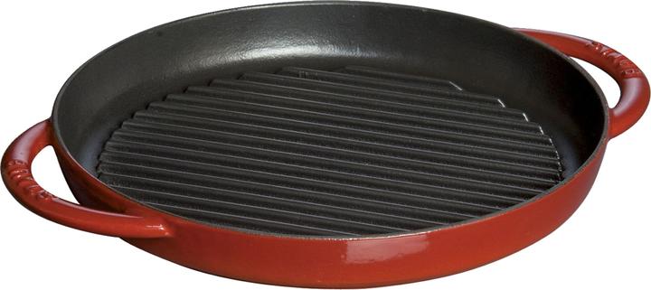 Immagine prodotto Staub Padella della griglia (26 cm, Padella grill, Ghisa)