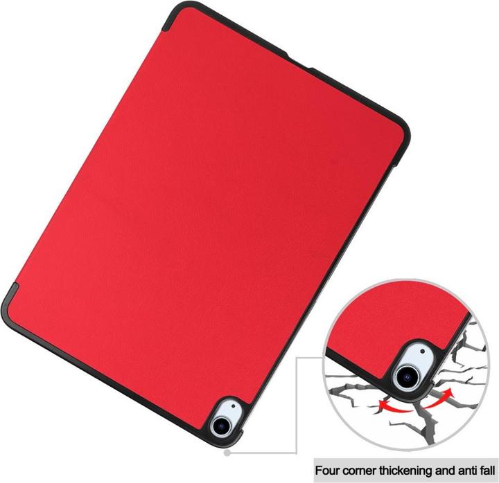 Produktbild Cover-Discount iPad Air 10.9 - Tri-fold Smart Leder Case rot (iPad Air)