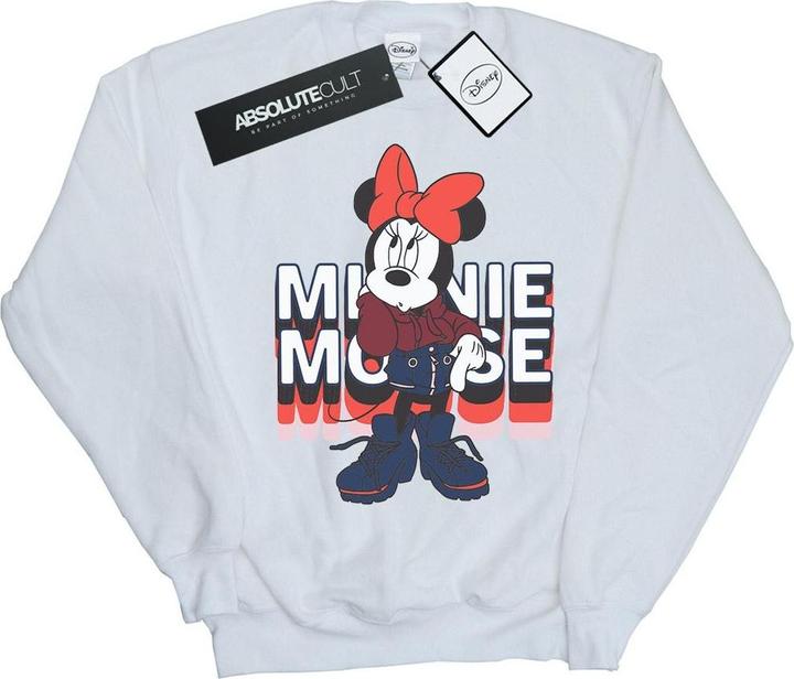 Disney Minnie Mouse In Hoodie Sweatshirt (L)