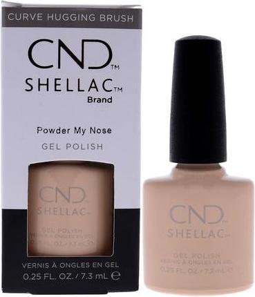 Actual product image CND Shellac - Color Coat Powder My Nose (Nude, UV gel varnish)