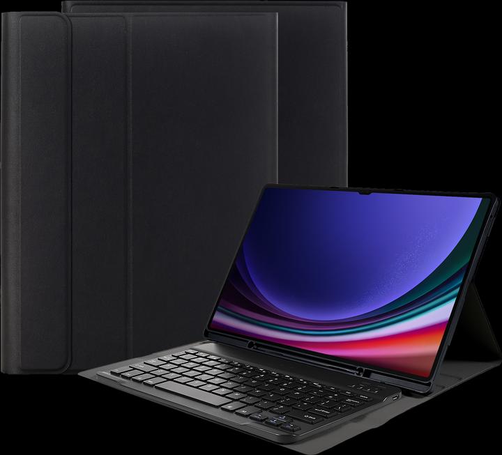 Produktbild Cazy Tastatur Hülle Kompatibel mit Samsung Galaxy Tab S9 Ultra - Schutz Etui mit magnetisch Abnehmbarer (Galaxy Tab S10 Ultra, Galaxy Tab S9 Ultra)