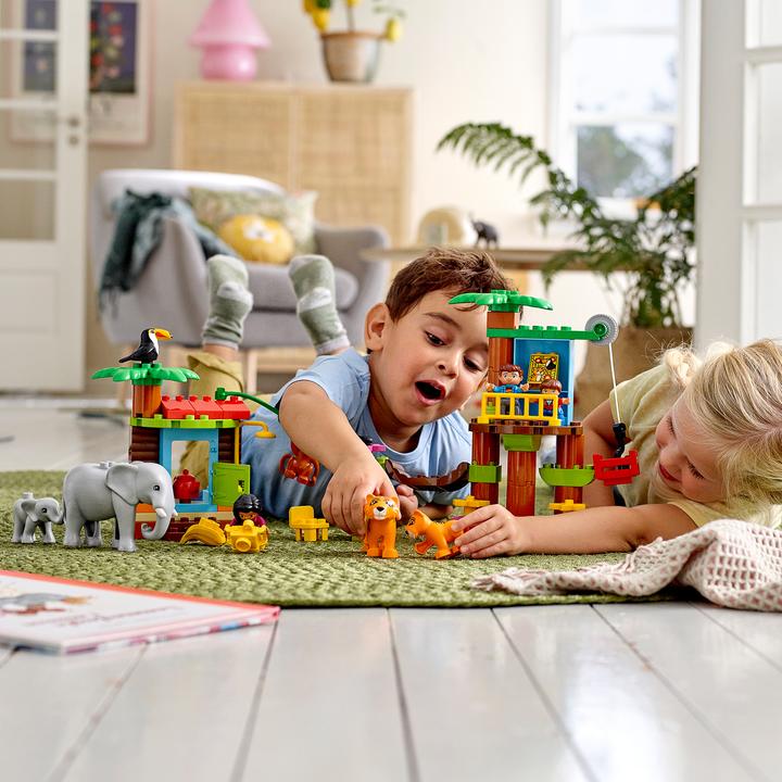Produktbild LEGO DUPLO Baumhaus im Dschungel (10906)