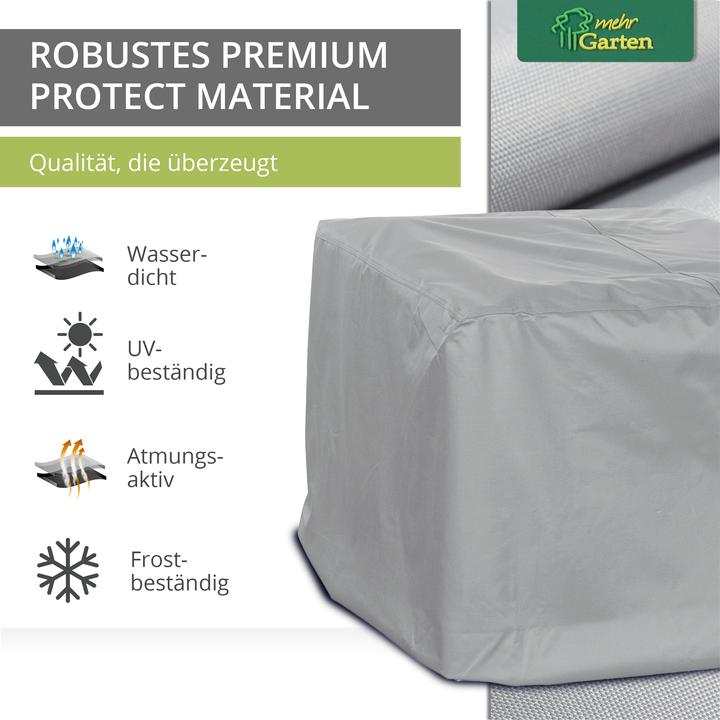 Actual product image Mehr Garten Protective cover for garden lounger | 100 x 100 x 80 cm | woven polyester PERMATEX de