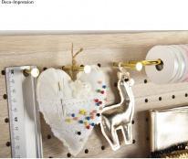 Immagine prodotto Rayher Spilla in metallo con vite, oro, 4 pezzi