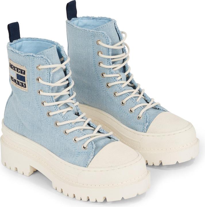 Produktbild Tommy Hilfiger Damenschuhe TJW Foxing Denim Boot Jeans (40)