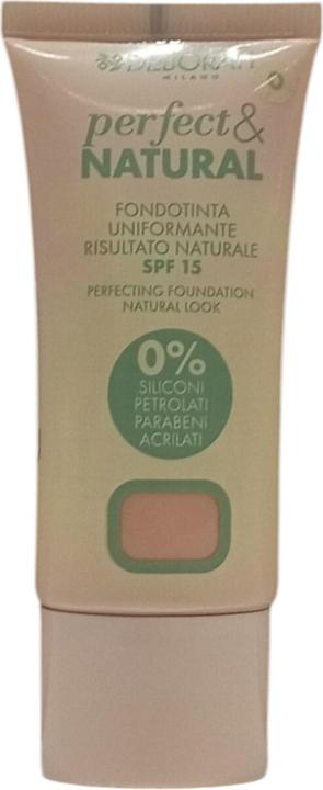 Deborah Milano Perfect & Natural Fondello Liquido Fair Rose SPF 15 (01 Fair Rose)