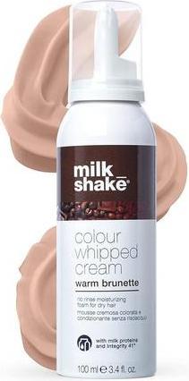 Actual product image Milk_Shake Colour Whipped Cream - Warm Brunette (100 ml, Foaming agent)