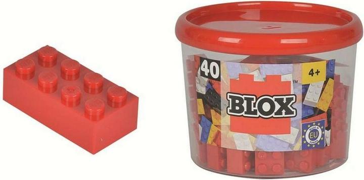 Image du produit Androni Blox 40 briques rouges de 8 dans une boîte