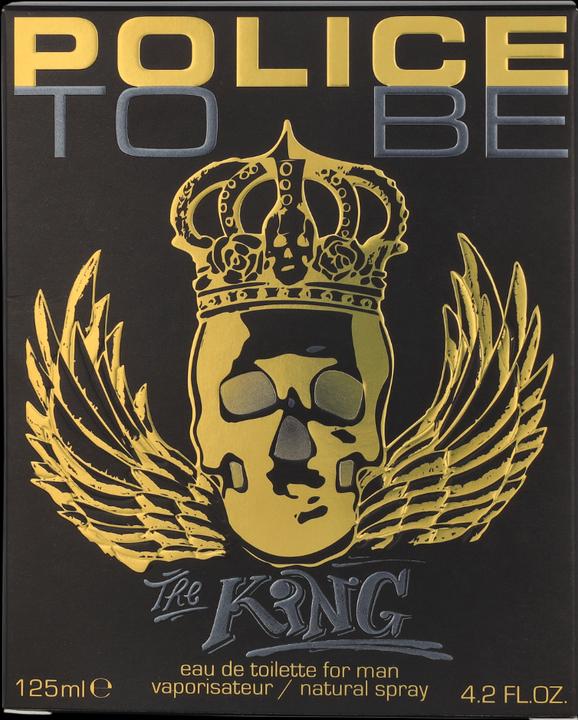 Actual product image Police To Be The King (Eau de toilette, 125 ml)