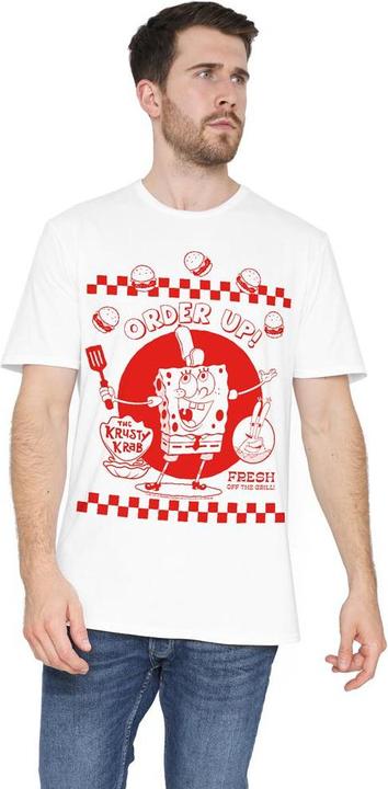 Immagine prodotto Spongebob Squarepants Order Up! Maglietta Uomo (4XL)