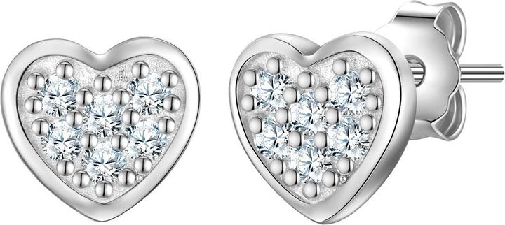 Immagine prodotto Glanzstücke München Orecchini da donna a cuore in argento - 34588 (Argento)