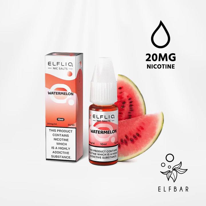 Actual product image Elfbar Elfliq (Watermelon)
