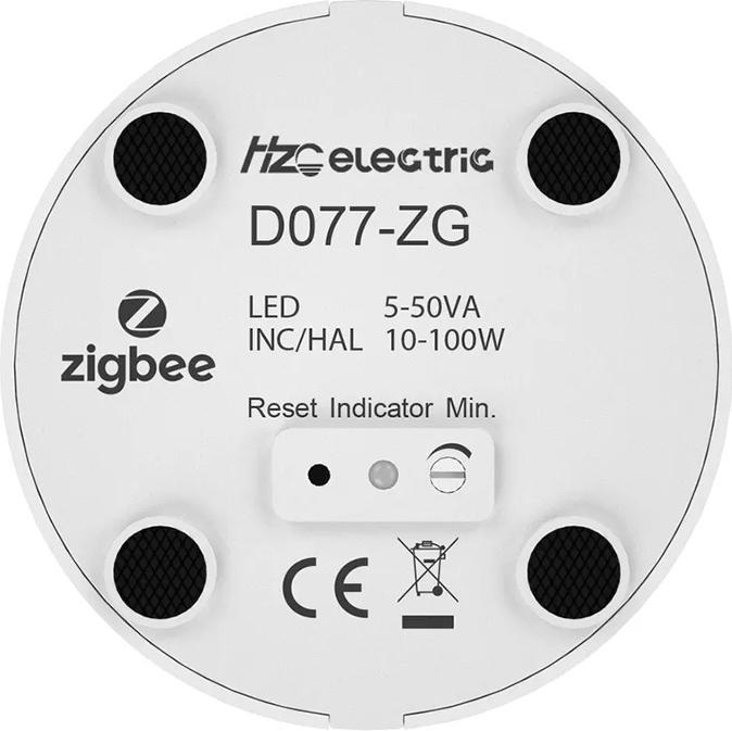 Image du produit Light Solutions Zigbee Dimmer For Wire - Interrupteur à pied - Blanc