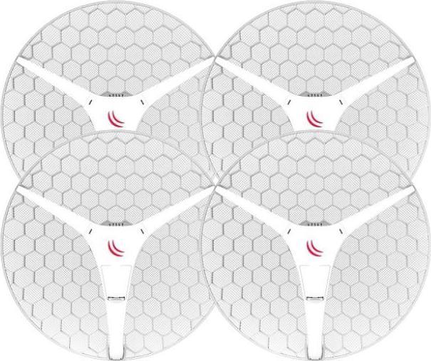 Actual product image MikroTik LHG XL HP5 - 27.5 dBi - 5 GHz - IEEE 802.11a,IEEE 802.11n - 10/100Base-T(X) - 51 (Wi-Fi)