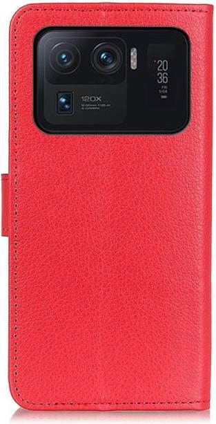 Actual product image MU Classic Litchi Leather Bookcover Series (Xiaomi Mi 11 Ultra)