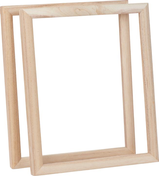 Image du produit VBS Cadre photo en bois pour châssis, 2 pièces