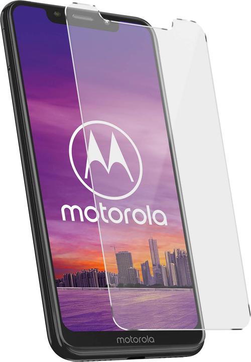 Actual product image Avizar Crystal clear film, glass screen protector (2 Piece, Motorola One)