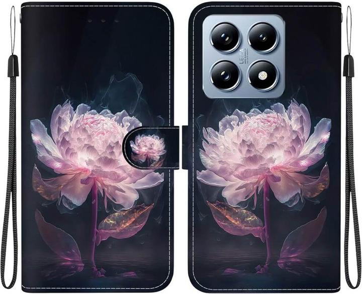 Produktbild Cover-Discount Xiaomi 14T Pro - Tasche Hülle mit Blüten Motiv (Xiaomi 14T Pro)
