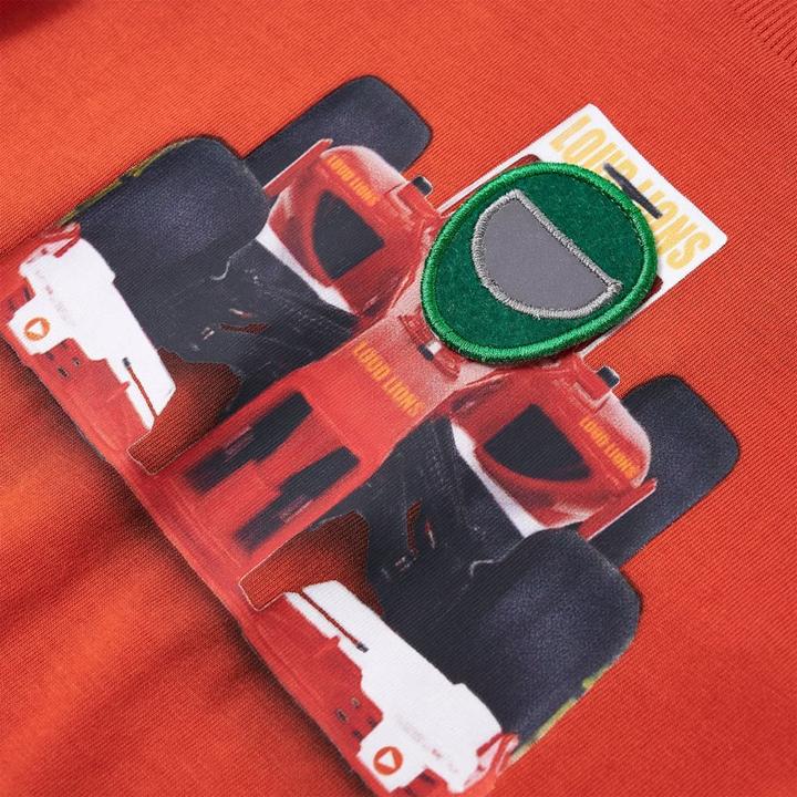 Immagine prodotto VidaXL Camicia da bambino a maniche lunghe arancione 128,Materiale: 100 (128)