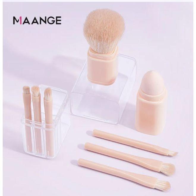 Actual product image Maange Mini Make-Up Travel Brushes (8-piece set) (Set)