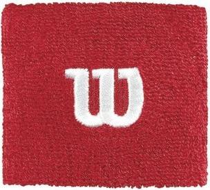 Wilson W Wristband Red