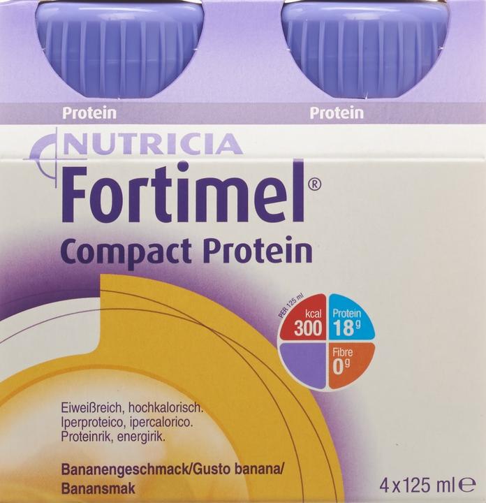 Produktbild Fortimel Compact Protein Banane (Banane, 4 x)