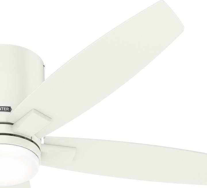Produktbild Hunter Fans Deckenventilator Valencia Weiss mit LED & Fernbedienung (42 dB)