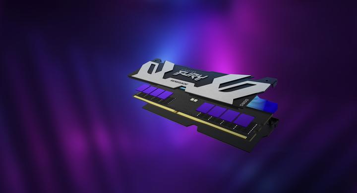 Productafbeelding Kingston 96GB DDR5-6000MT/S CL32 DIMM (2 x 48GB, 6000 MHz, DDR5 RAM, DIMM 288 pin)