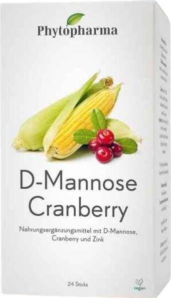 Phytopharma D-Mannose Cranberry Stick 24 Stk (24 Stück, Stift)