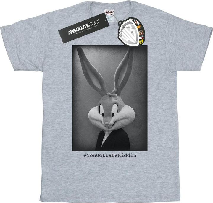 Looney Tunes Bugs Bunny Yougottabekiddin TShirt (M)