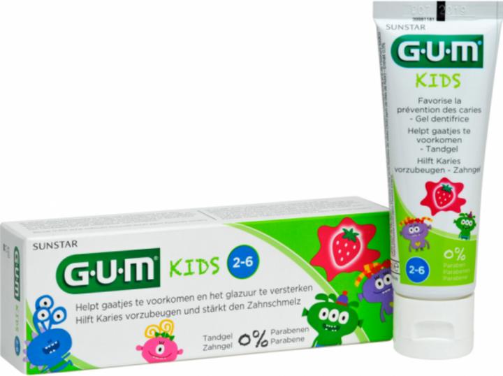 GUM Kids Zahnpasta Erdbeer (50ml) (50 ml)