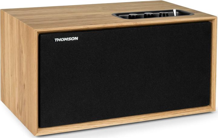 Thomson WS502 - Compacte Multimedia Speaker - Hout (Netzbetrieb)