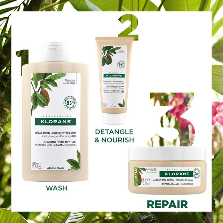 Produktbild Klorane 3-in-1 Reparierende Maske mit BIO-Cupuaçu (150 ml)