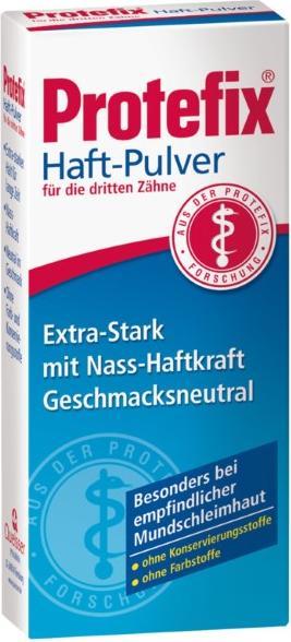 Produktbild Biomed PROTEFIX HAFTPULVER, 50 g PUL