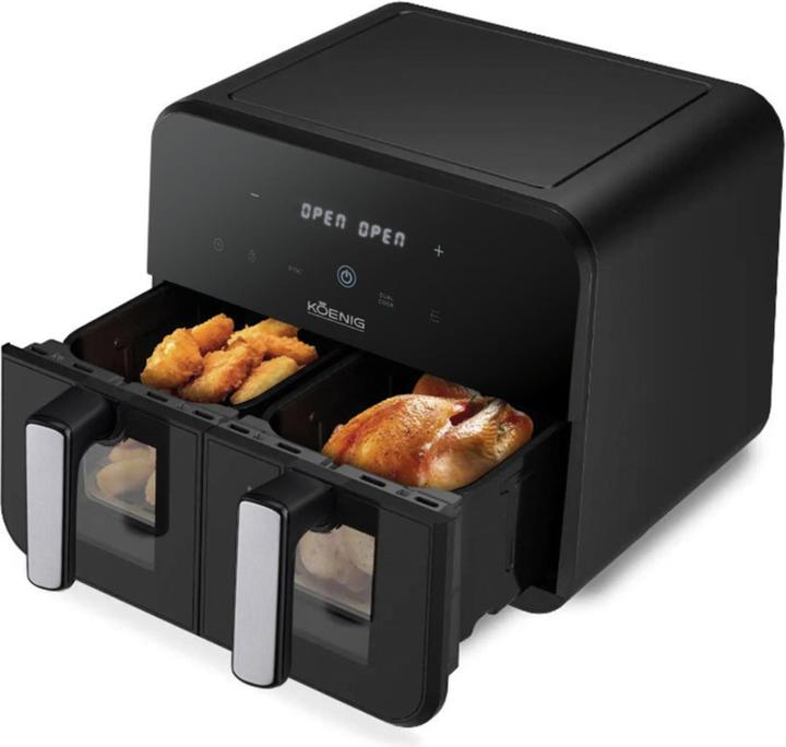 Immagine prodotto Koenig Friggitrice ad aria doppia Quick & Pure 5