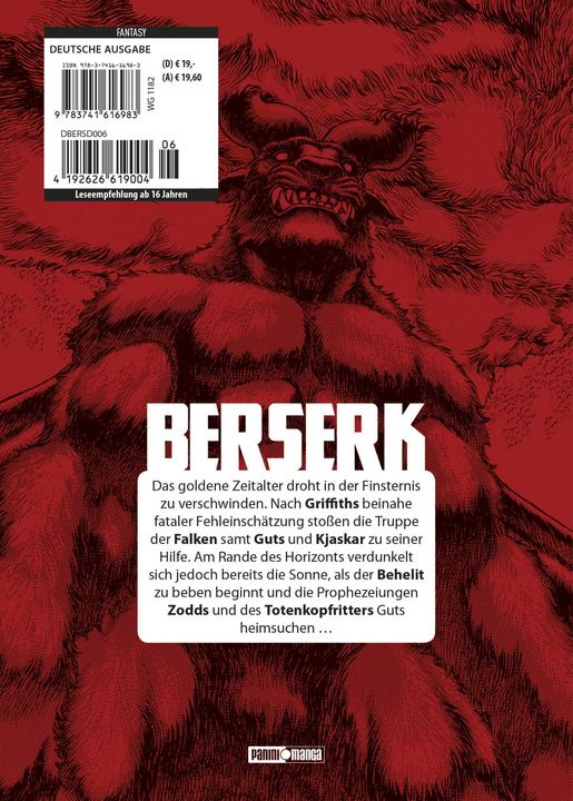 Actual product image Panini Berserk: Ultimative Edition (German, Kentaro Miura, 2020)