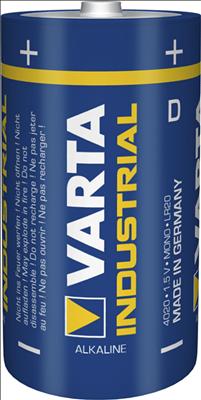 Produktbild Varta Industrial 9V Alkaline (1 Stk., D, 17000 mAh)