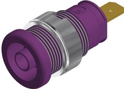 Produktbild SKS SEB 2610 F4,8 Sicherheits-Laborbuchse Buchse, Einbau vertikal Stift-Ø: 4 mm Violett 1 St.