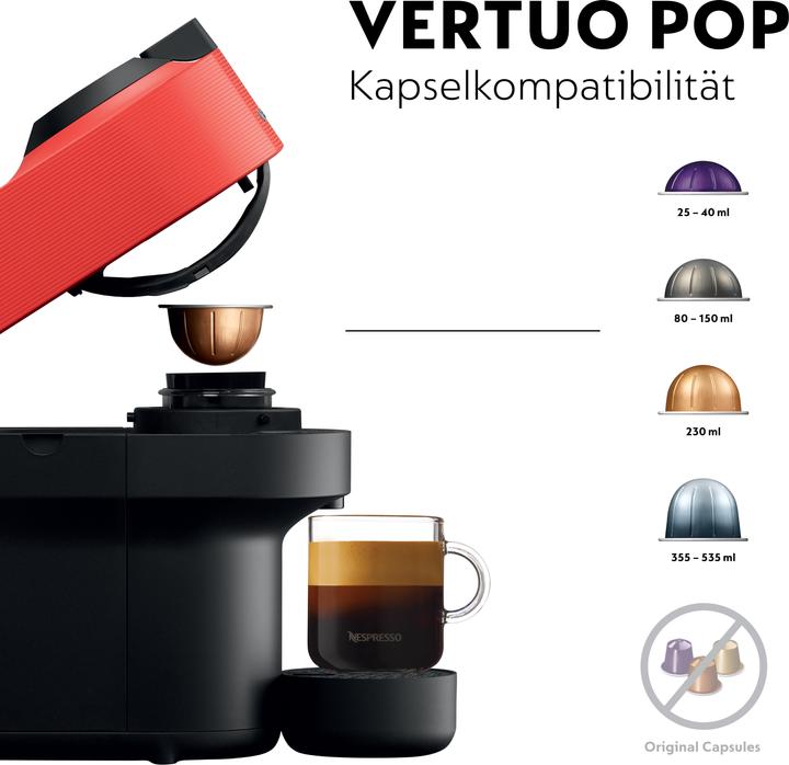 Actual product image Krups Nespresso Vertuo Pop (NESPRESSO Vertuo, EU plug)