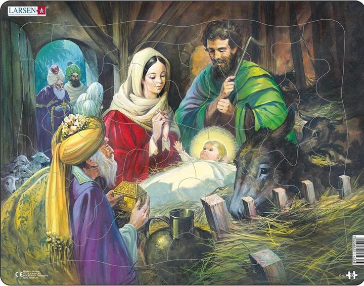 Produktbild Larsen Puzzle - Christi Geburt (33 Teile)