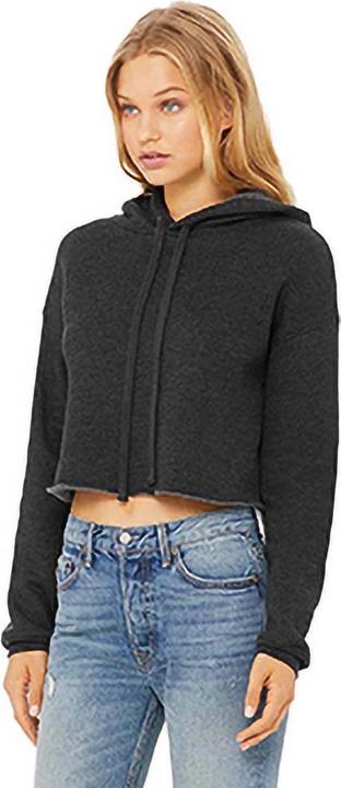 Immagine prodotto Bella Canvas Maglia con cappuccio in pile con lunghezza crop (L)